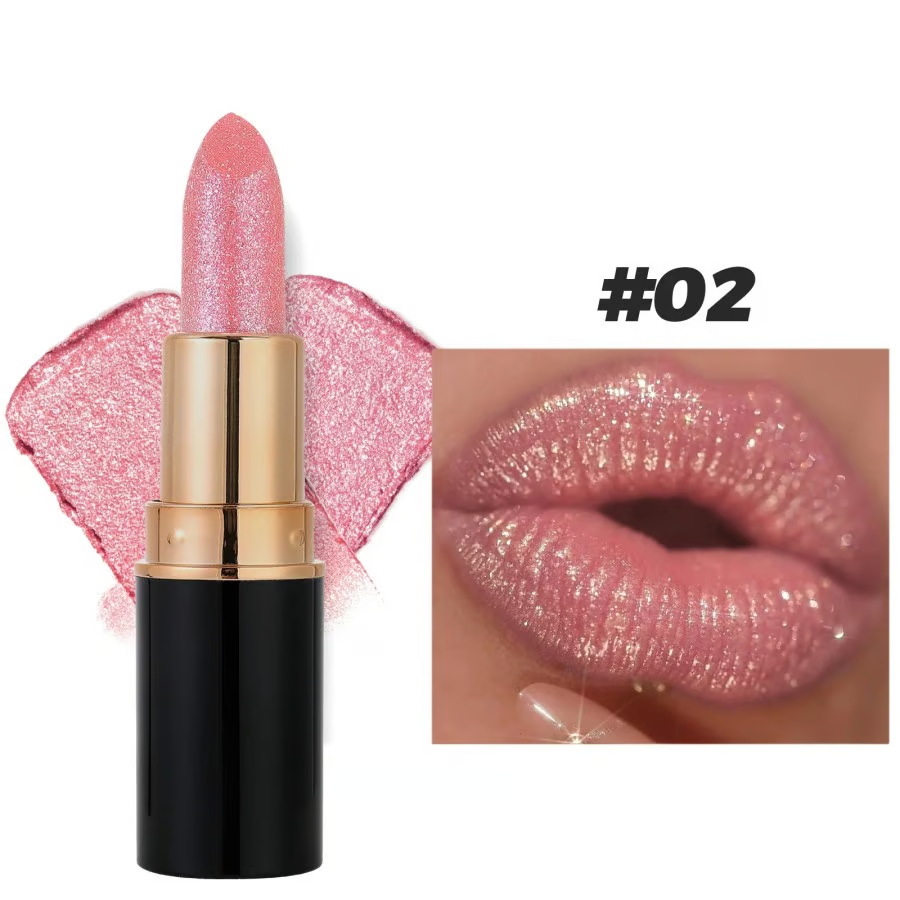💎 Diamond Glitter Lip Gloss | Waterproof Shine That Lasts ✨🔥