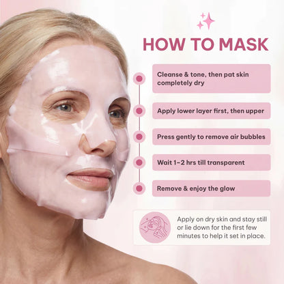 🎁Buy 1 Get 1 Free🥰 Salmon PDRN Collagen Mask