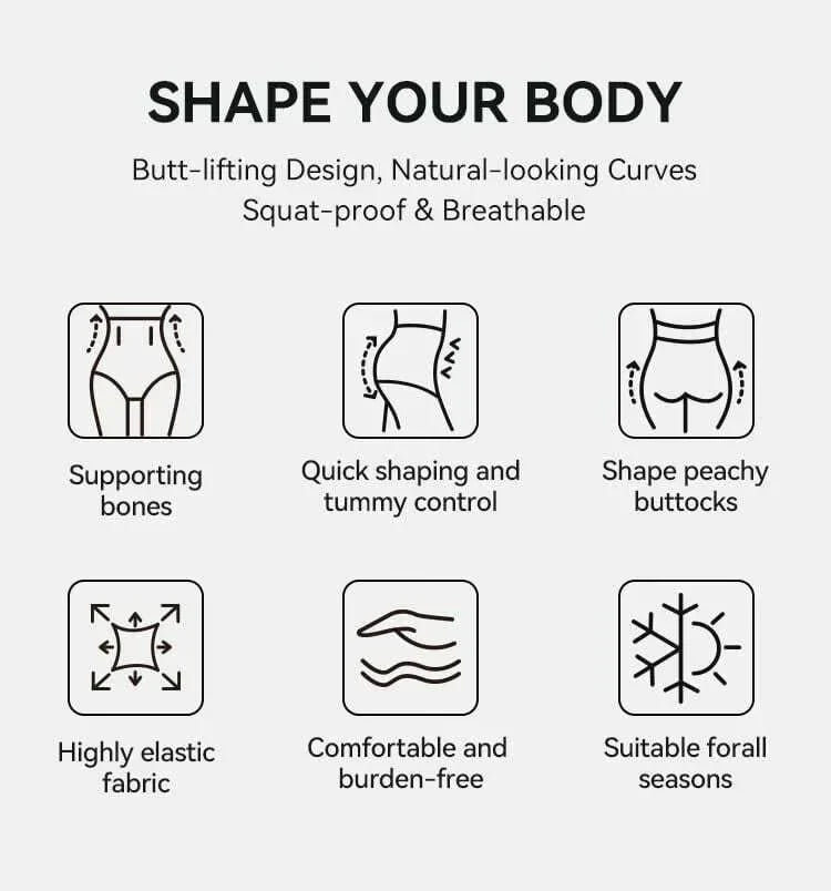 High Waist Tummy Control Shapewear Panties