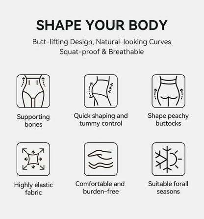 High Waist Tummy Control Shapewear Panties