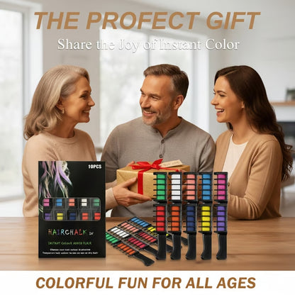 💖Limited-time offer💖Festive Fun Hair Chalk Combs