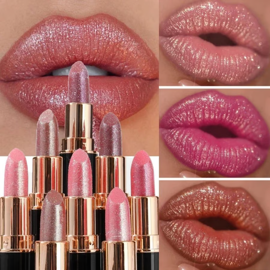 💎 Diamond Glitter Lip Gloss | Waterproof Shine That Lasts ✨🔥