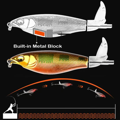 ✨🔥5PCS-Top Floating Swimming Water Bass Fishing Lures
