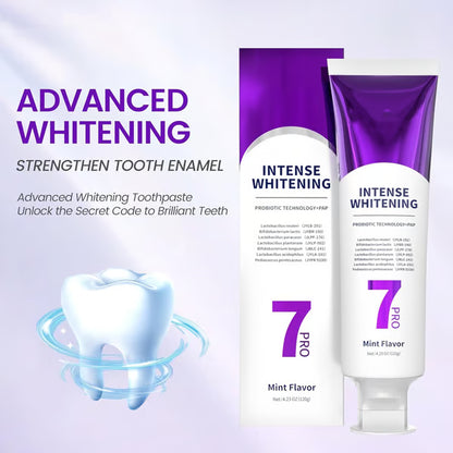 🏆Flash Sale⚡ 50K+ SOLD! Almost Gone-💥🔥New 7-Pro Intensive Toothpaste -🦷Deep Enamel Repair & Long-Lasting Freshness