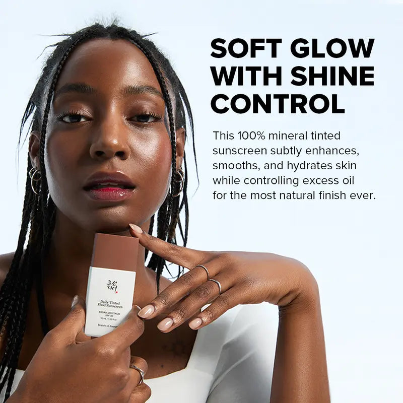 💥BUY 1 GET 1 FREE⏰ 💥Daily Tinted Fluid Sunscreen SPF50🔥⏰