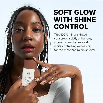 💥BUY 1 GET 1 FREE⏰ 💥Daily Tinted Fluid Sunscreen SPF50🔥⏰