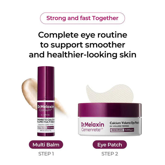 Calcium Volume Multi Balm+Eye Patch 60ea Skin Care Cosmetics with Collagen Extract Elasticity Eye Shiel dSkin Repair