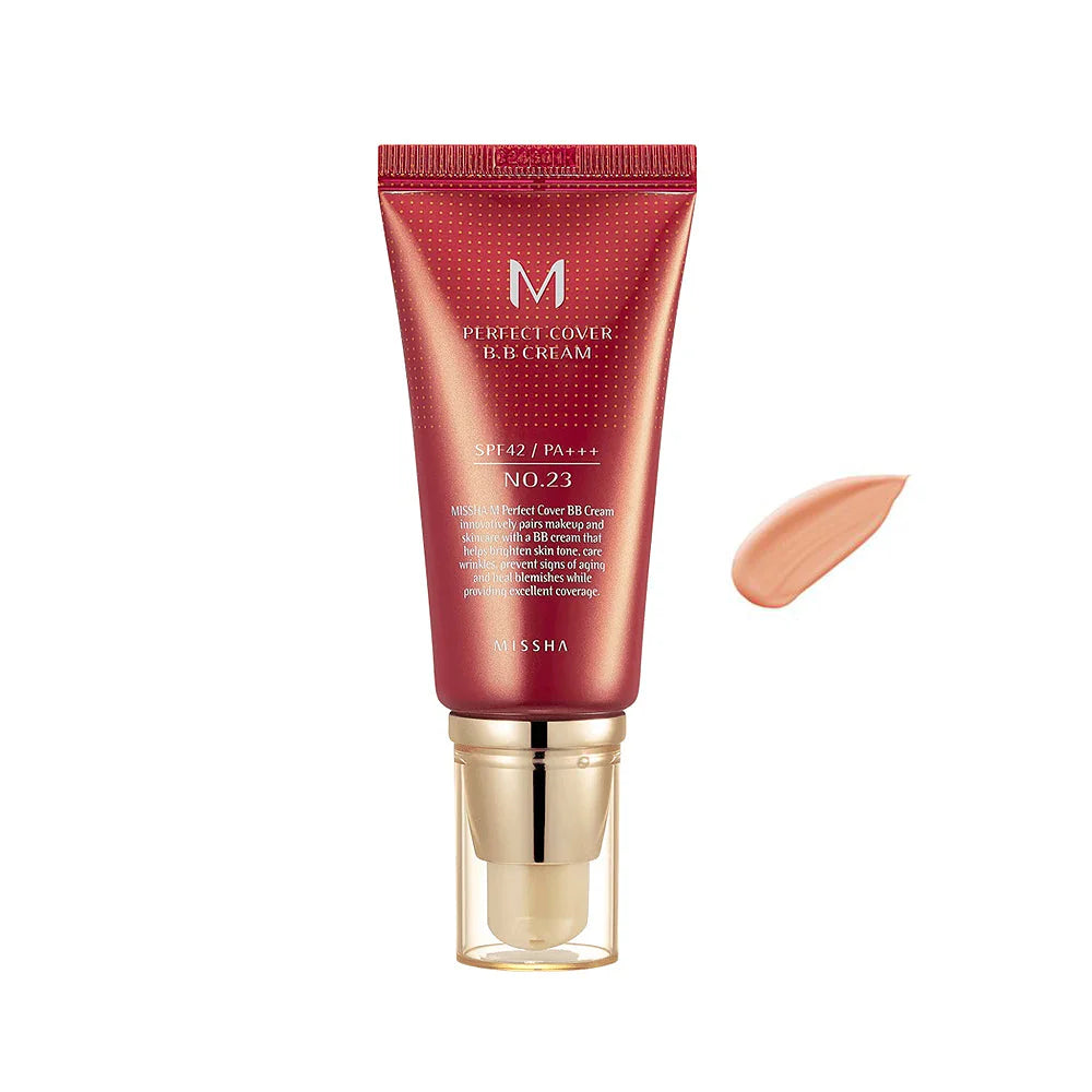 💥BUY 1 GET 1 FREE🔥MISSHA M Perfect Cover BB Cream SPF 42 PA+++(50ML)