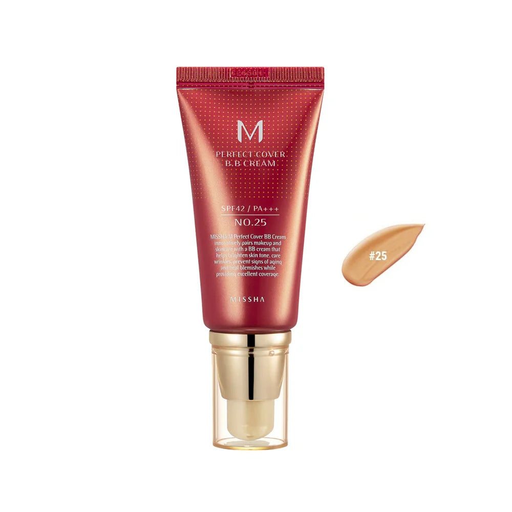 💥BUY 1 GET 1 FREE🔥MISSHA M Perfect Cover BB Cream SPF 42 PA+++(50ML)