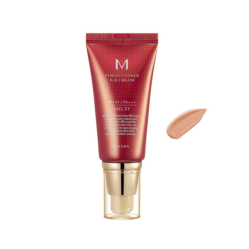 💥BUY 1 GET 1 FREE🔥MISSHA M Perfect Cover BB Cream SPF 42 PA+++(50ML)