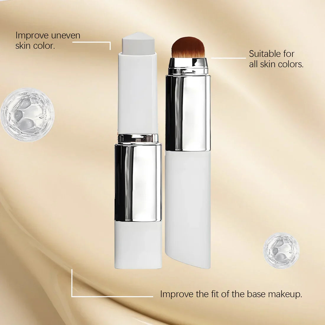 💥NEW & Upgraded💥 The most popular cosmetics at present-Korean Color-Changing Foundation Stick2.0