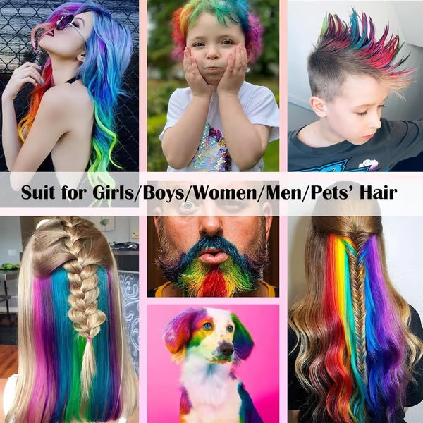 💖Limited-time offer💖Festive Fun Hair Chalk Combs