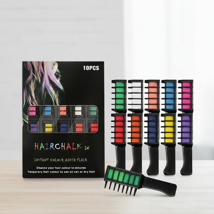💖Limited-time offer💖Festive Fun Hair Chalk Combs
