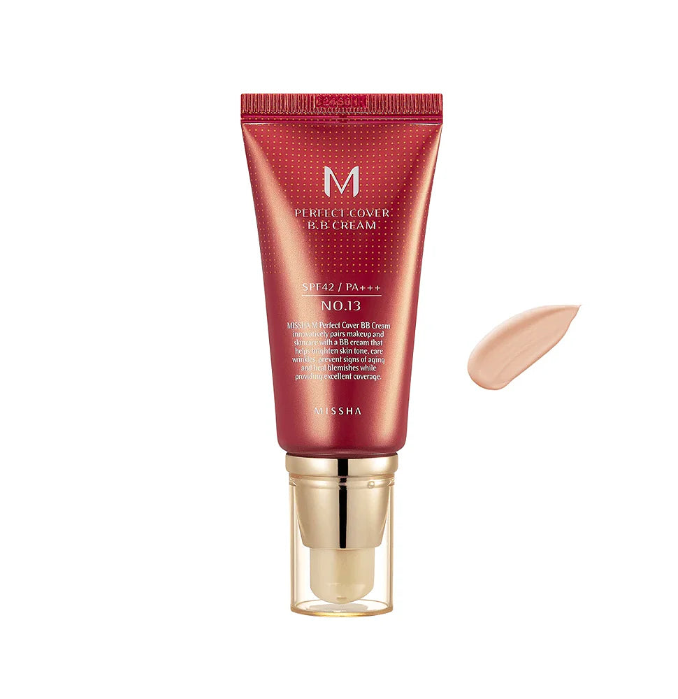 💥BUY 1 GET 1 FREE🔥MISSHA M Perfect Cover BB Cream SPF 42 PA+++(50ML)