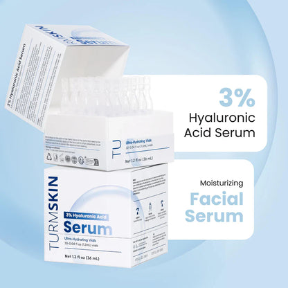 🏆LAST DAY BUY 1 GET 1 FREE⚡3% Hyaluronic Acid Ultra Hydrating Serum by TurmSkin