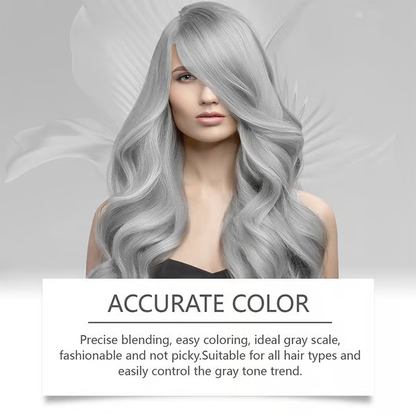 【Limited-time offer】💥2-in-1 Natural Essence Extract Silver Hair Dye💖